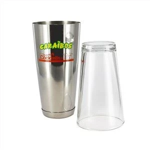 Boston glass cocktailshaker