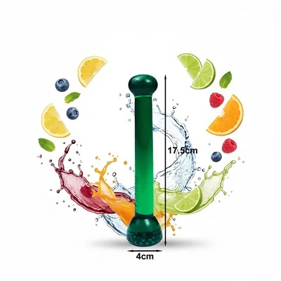 17,5 cm Plastic Muddler for friske smaker